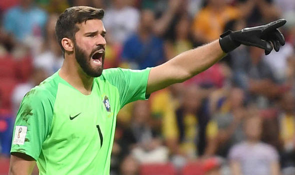 Alisson completes his move to Liverpool