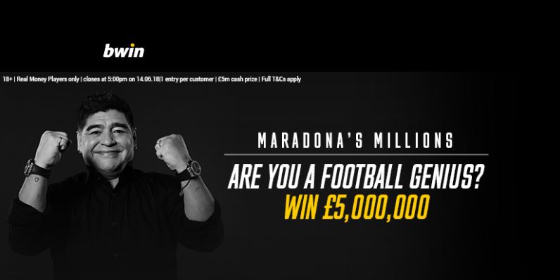 BWIN World Cup Special Offer